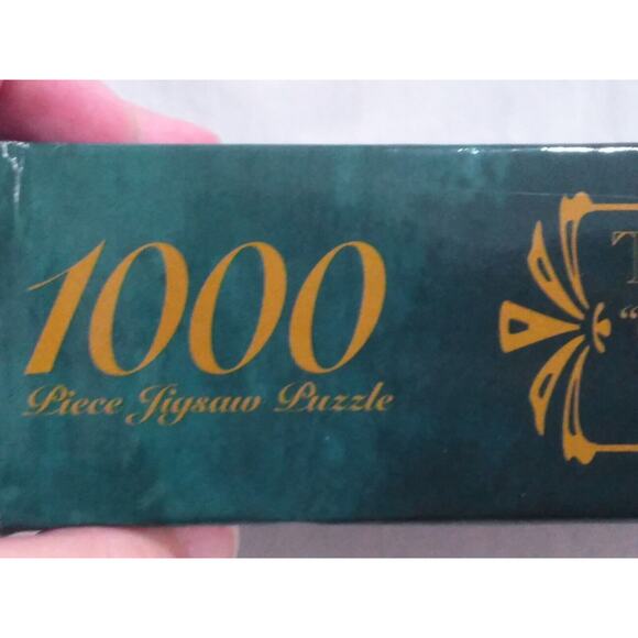 NIB Ceaco THOMAS KINKADE OLDE PORTERFIELD TEA ROOM 1,000 Piece Puzzle 20"X27 - Picture 6 of 8